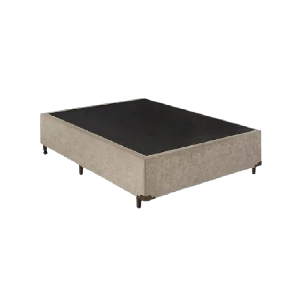 Base Sued Altonivel Bege 138X188X20 Casal