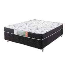 Cama Box Ortop Plutao Galaxia  138X188X40 Casal