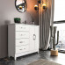 Comoda Dubai C/Sap Plus Imop Branco