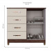 Comoda Dubai C/Sap Plus Imop Wengue/Off