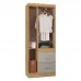 Balcão Cozinha Isis 1Porta 1Gav Branco UV/Branco Nicioli