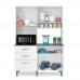 Cozinha Acacia 5Pts Rudrack Branco