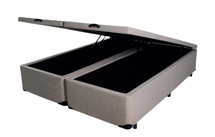 Bau Linho Premium Dreambox Preto 158X198 Queen