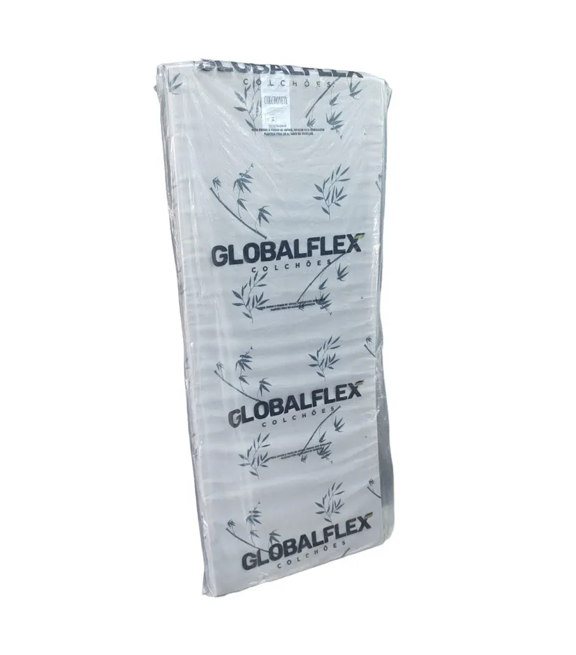 Colchonete D20 Espuma Globalflex  78X188X04 Solteiro