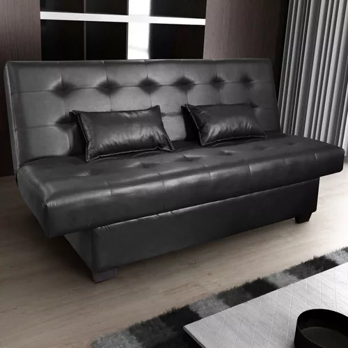 Sofacama Laila Corino Matrix Preto