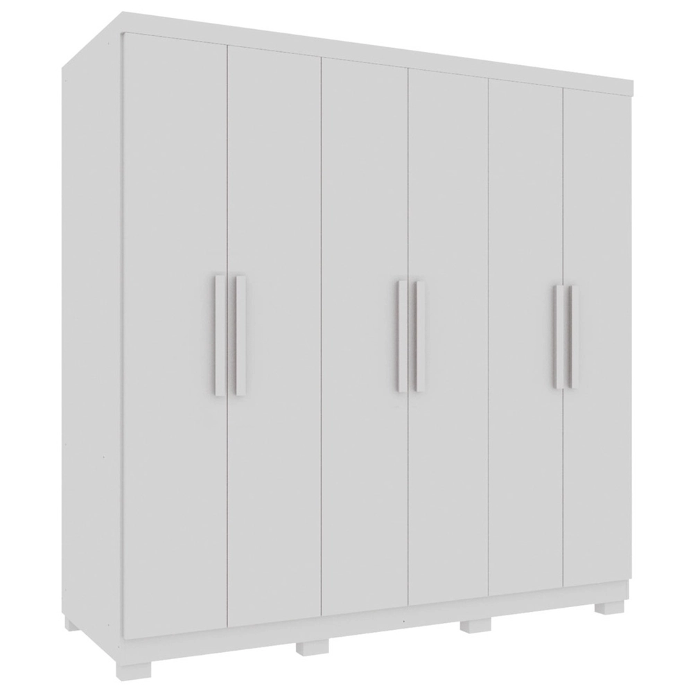 Roupeiro 6Pts Sevilha Prime Imop Branco