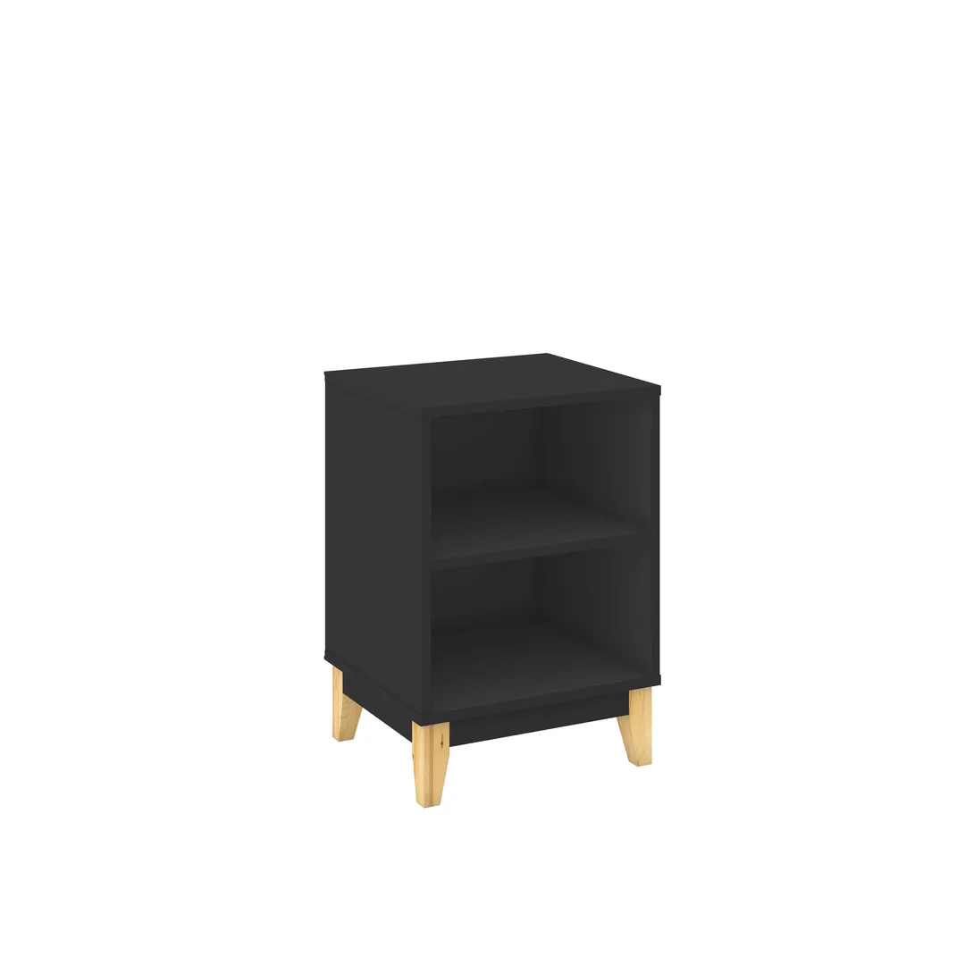 Cubo C/Prateleira Le6005 Movel Bento Preto